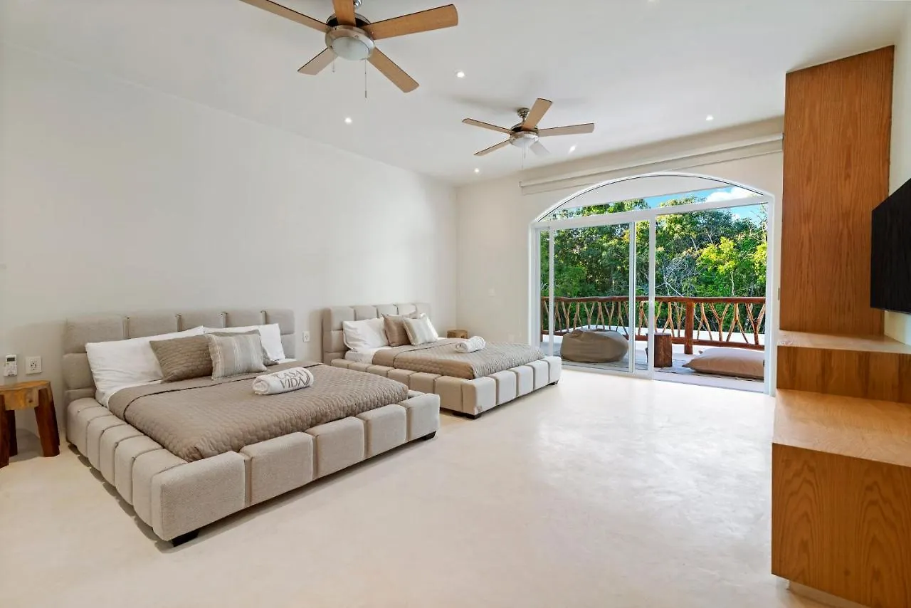 Casa Vida Luxury Villa 6Bd 7Br Sleeps Up To 19 In Aldea Zama تولوم